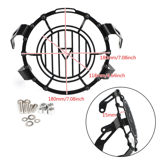 Griglia protezione faro adatta per Triumph Street Twin, Street Scrambler 16 - 20 Generico