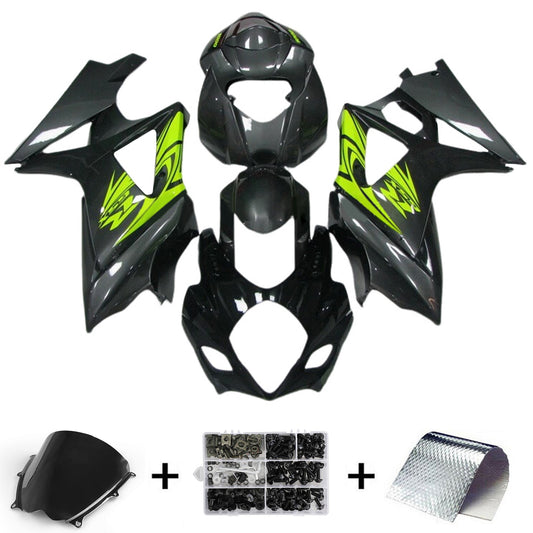 Amotopart Suzuki GSXR1000 2007-2008 K7 Kit carena Carrozzeria Plastica ABS