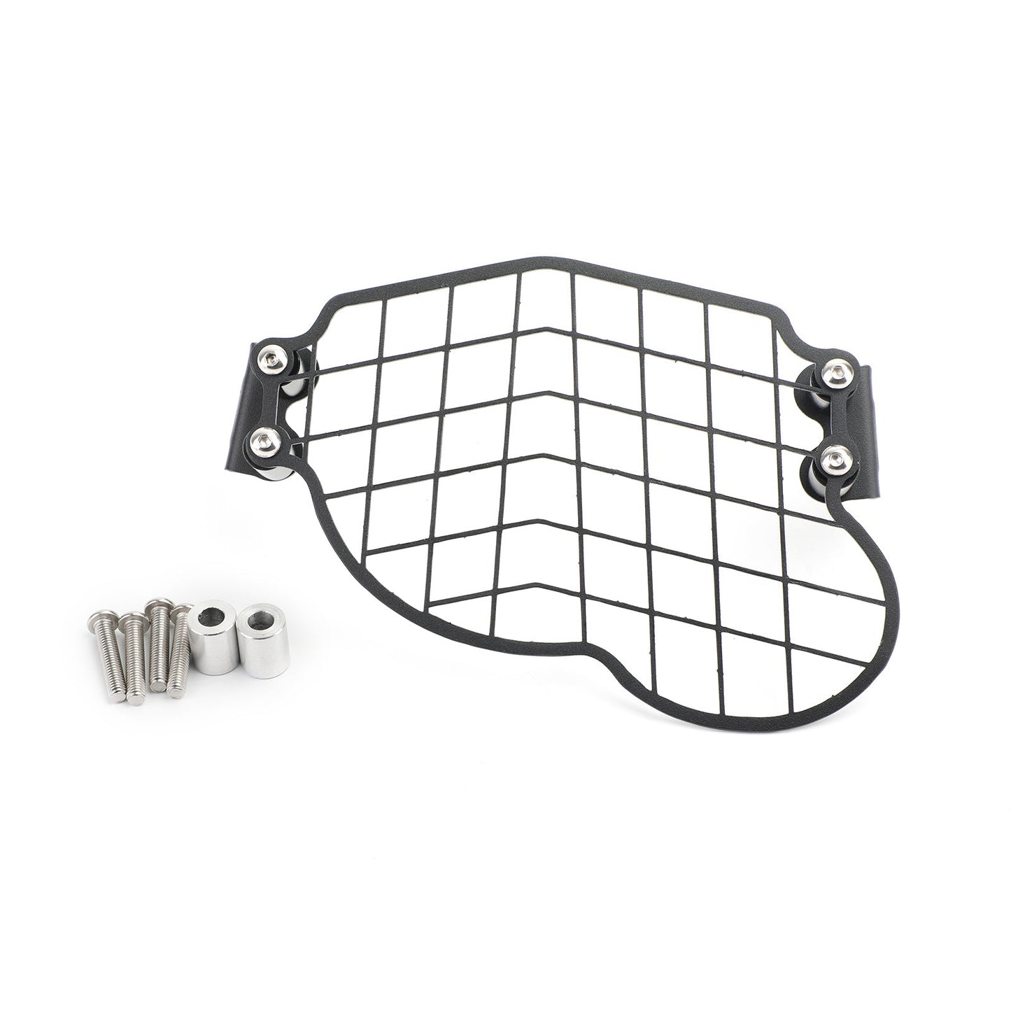 Griglia di protezione faro in acciaio inox per BMW G650GS Sertao 2011-2017 Generico