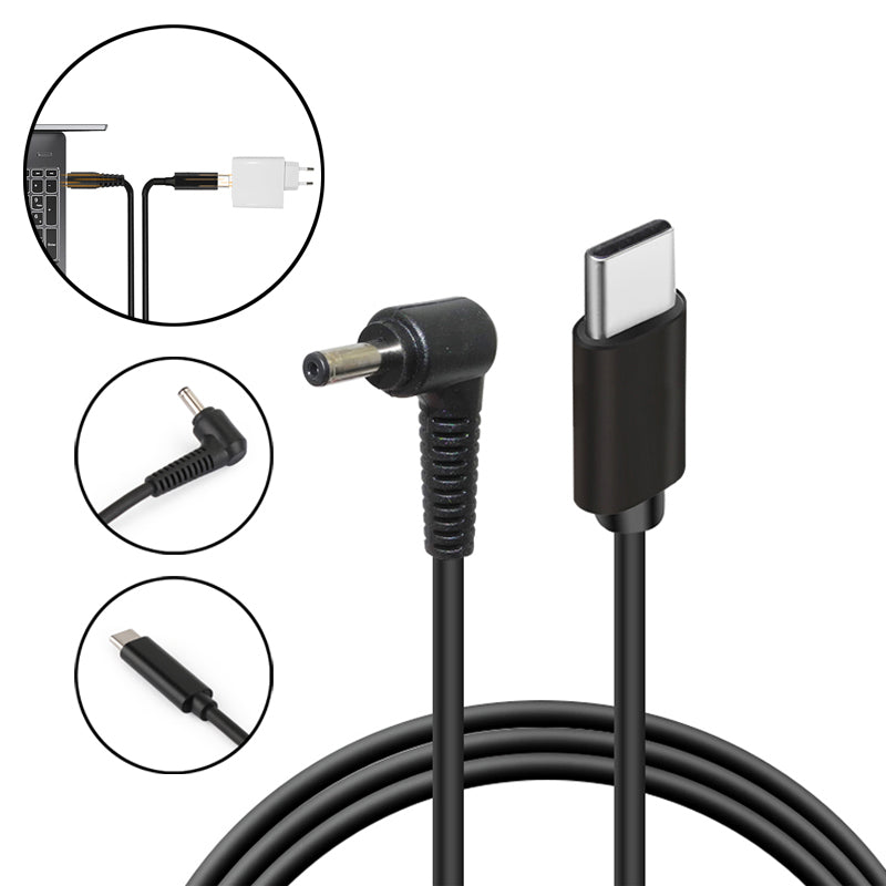 Cavo di ricarica USB PD tipo C 4.0 * 1.35mm adatto per ASUS Q503UA Q503U Q503