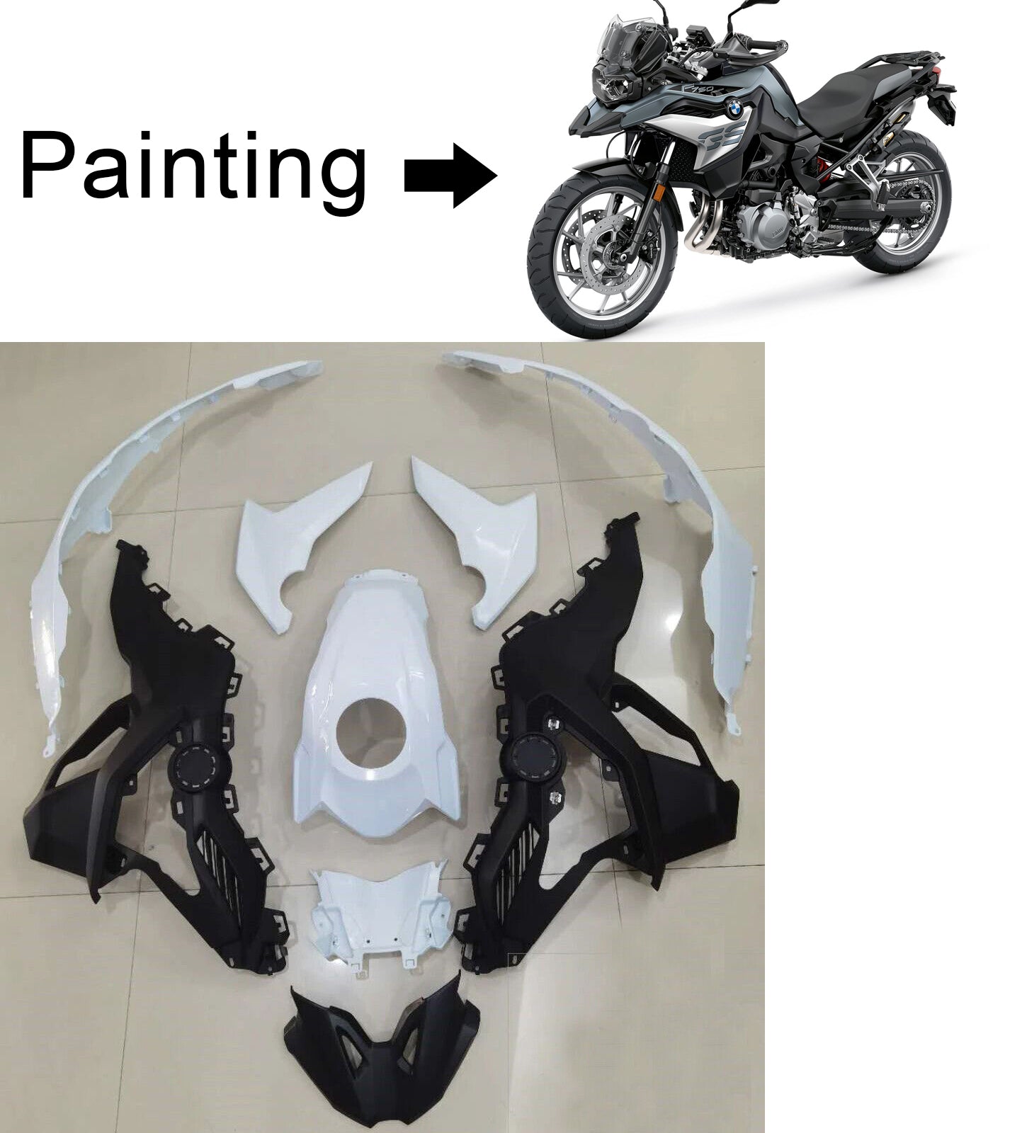 Carrozzeria kit carenatura BMW F750GS F850GS 2018-2022