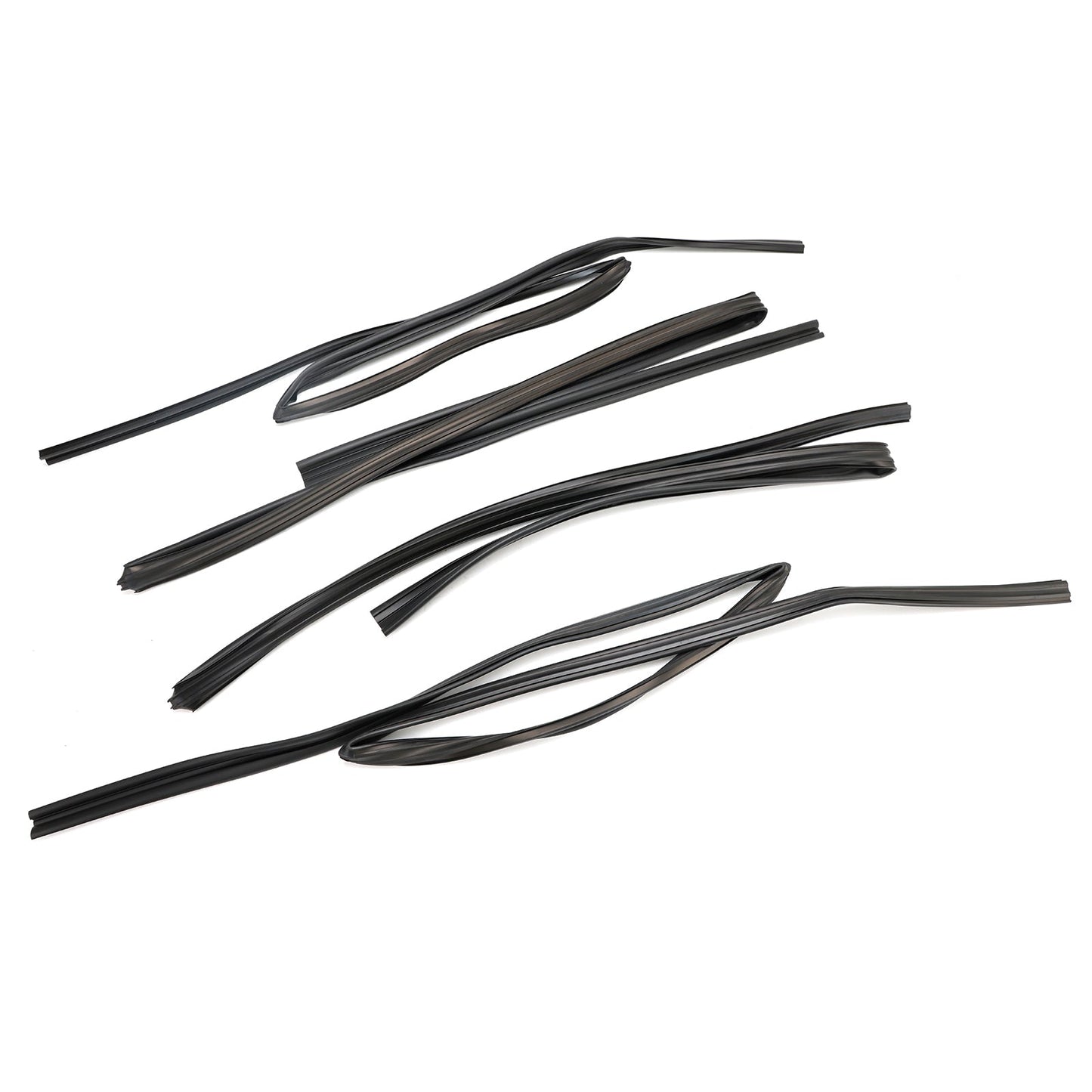 Toyota Land Cruiser FJ80 LX450 1991-1997 4 pezzi modanatura guarnizione in gomma per vetro porta