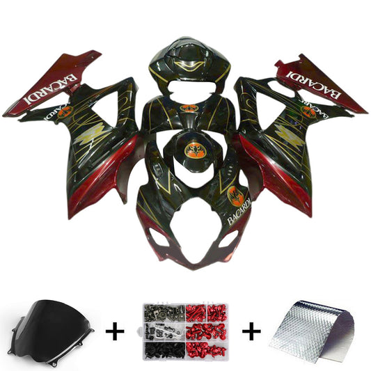 Amotopart Suzuki GSXR1000 2007-2008 K7 Kit carena Carrozzeria Plastica ABS