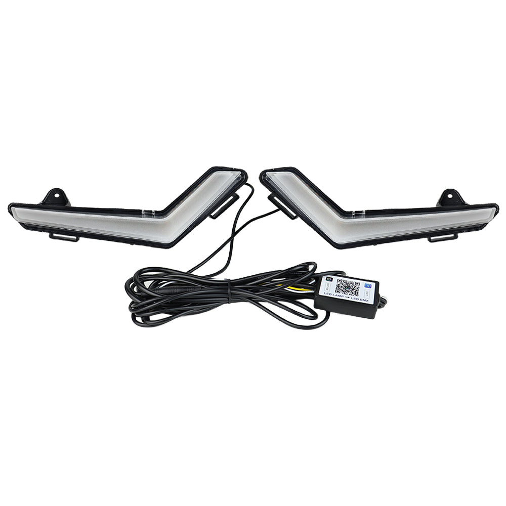 Luce distintiva LED anteriore RGB per Can-Am Commander Defender Max 2020-2023
