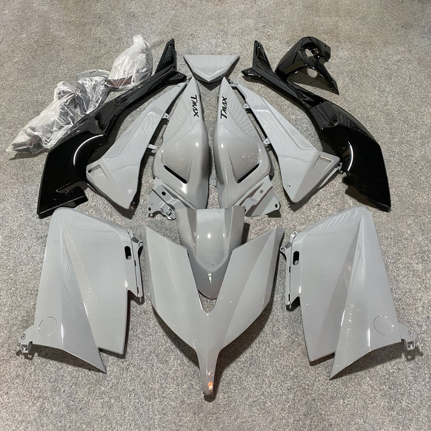 Amotopart Kit Carena Carrozzeria ABS per Yamaha T-Max TMAX530 2015-2016