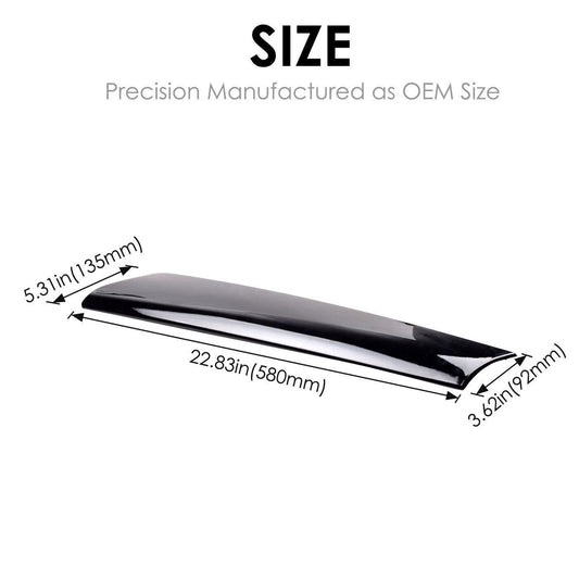 Compatibile con Mini Cooper R50 R52 R53 – modanature parabrezza anteriori sinistra e destra 51137128157 51137128158