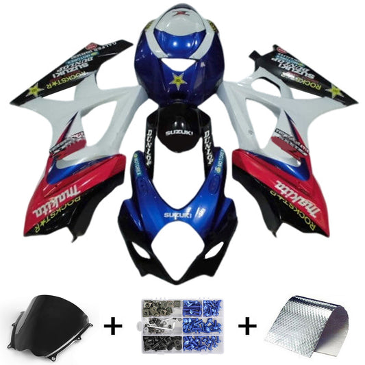 Amotopart Suzuki GSXR1000 2007-2008 K7 Kit carena Carrozzeria Plastica ABS
