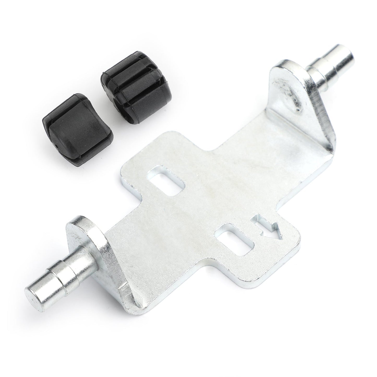 Kit ribassamento sedile argento 10mm e gomma per BMW R1200RT R1200GS LC / ADV 08-18 Generico