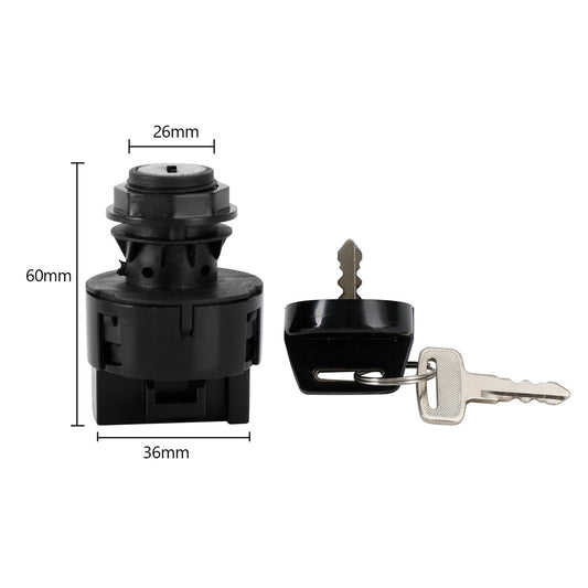 POLARIS 4011142 4012166 4016058 INTERRUTTORE A CHIAVE DI ACCENSIONE A 4 POSIZIONI A 6 PIN