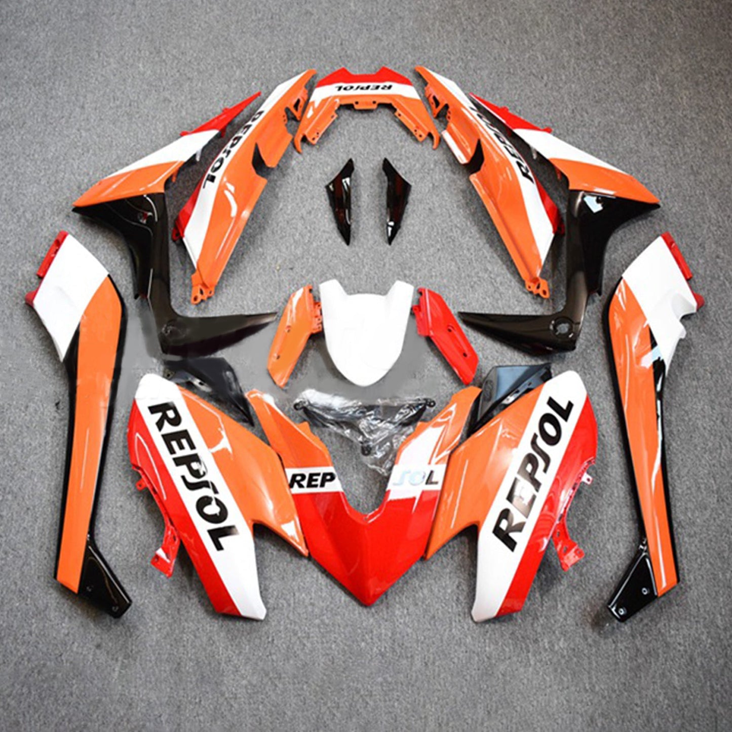 Amotopart Kit Carena Carrozzeria ABS per Yamaha T-Max TMAX530 2017-2018
