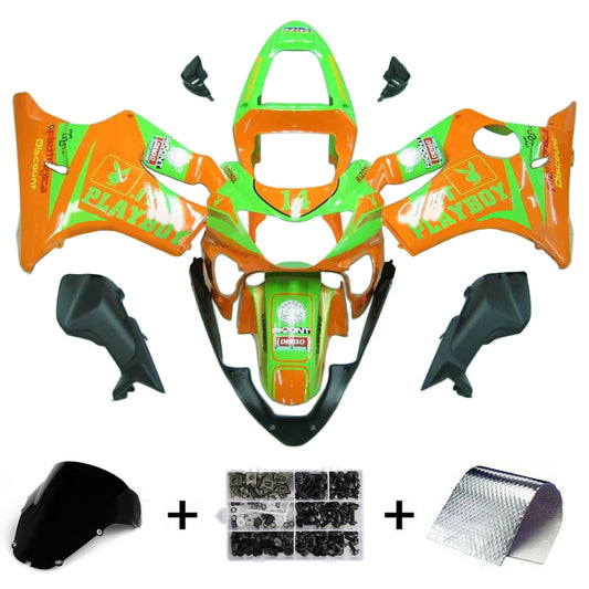 Amotopart Honda CBR600 F4i 2001-2003 Kit Carenatura Carrozzeria Plastica ABS
