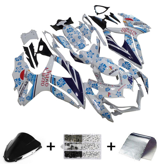 Kit carena iniezione Suzuki GSXR 600/750 K8 2008-2010 Carrozzeria in plastica ABS