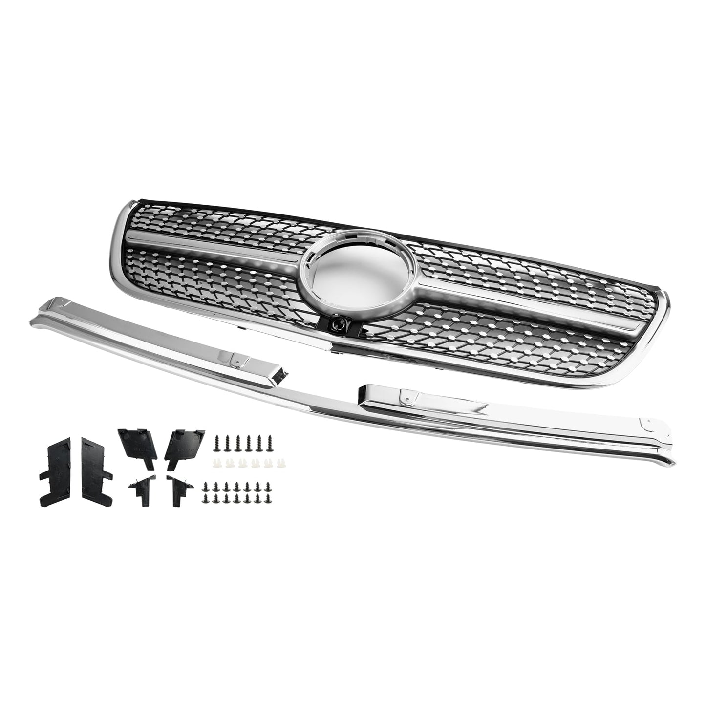 Griglia paraurti anteriore Diamond per Mercedes Vito W447 2015-2019 GT Stlye