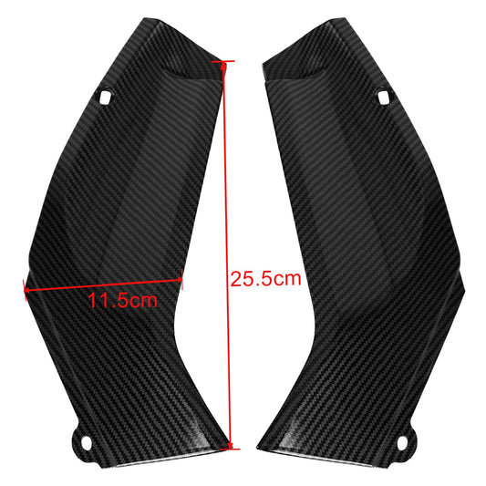 Carenatura laterale del pannello di copertura del rivestimento del serbatoio del gas per Yamaha YZF R1 1998-2001 Carbonio generico