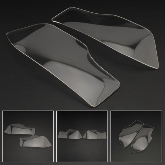 Coperchio di protezione della lampada dell'obiettivo del faro anteriore adatto per Honda Adv 150 2019-2020 fumo generico