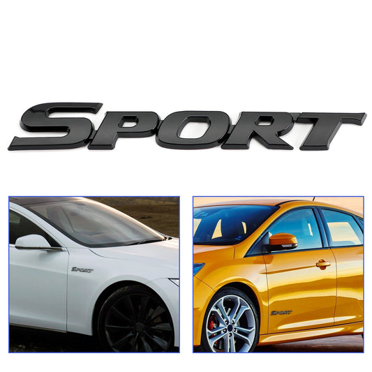 3D Sport Logo Car Trunk Portellone Distintivo Dell'emblema Della Decalcomania Adesivo Carbonio