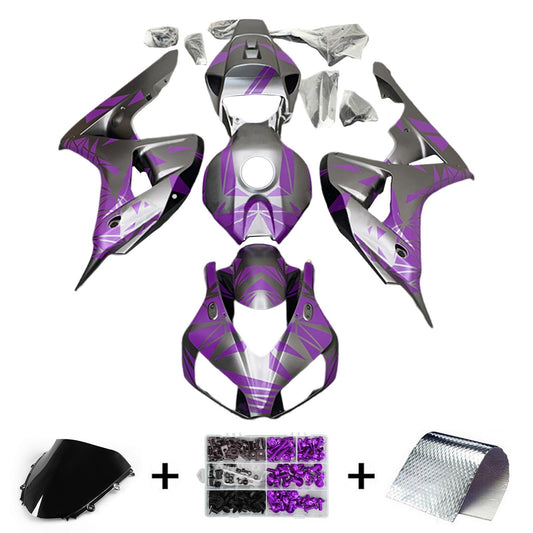 Amotopart Honda CBR1000RR 2006-2007 Kit carena Carrozzeria Plastica ABS