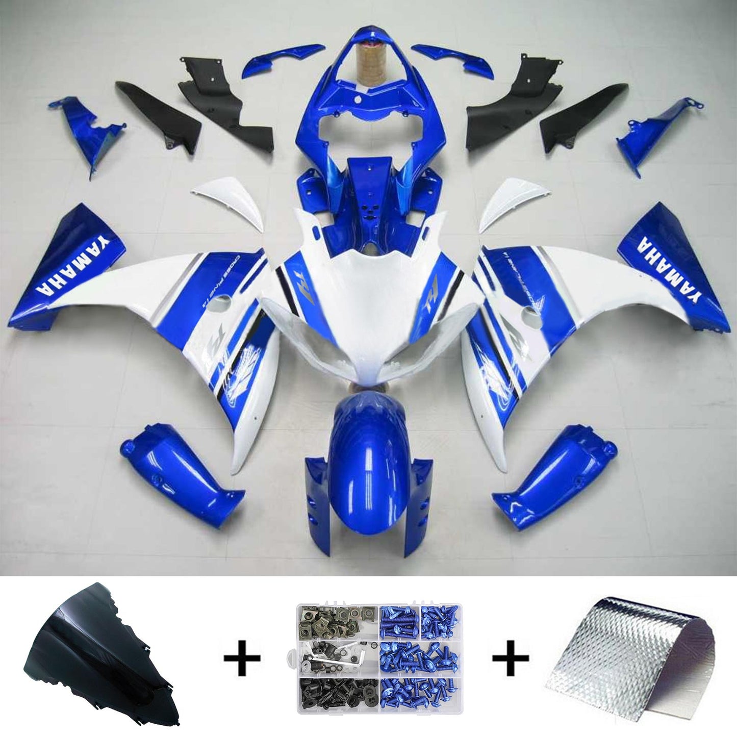 Kit di vendita iniezione Body Plastic Abs Fit per Yamaha YZF 1000 R1 2009-2011