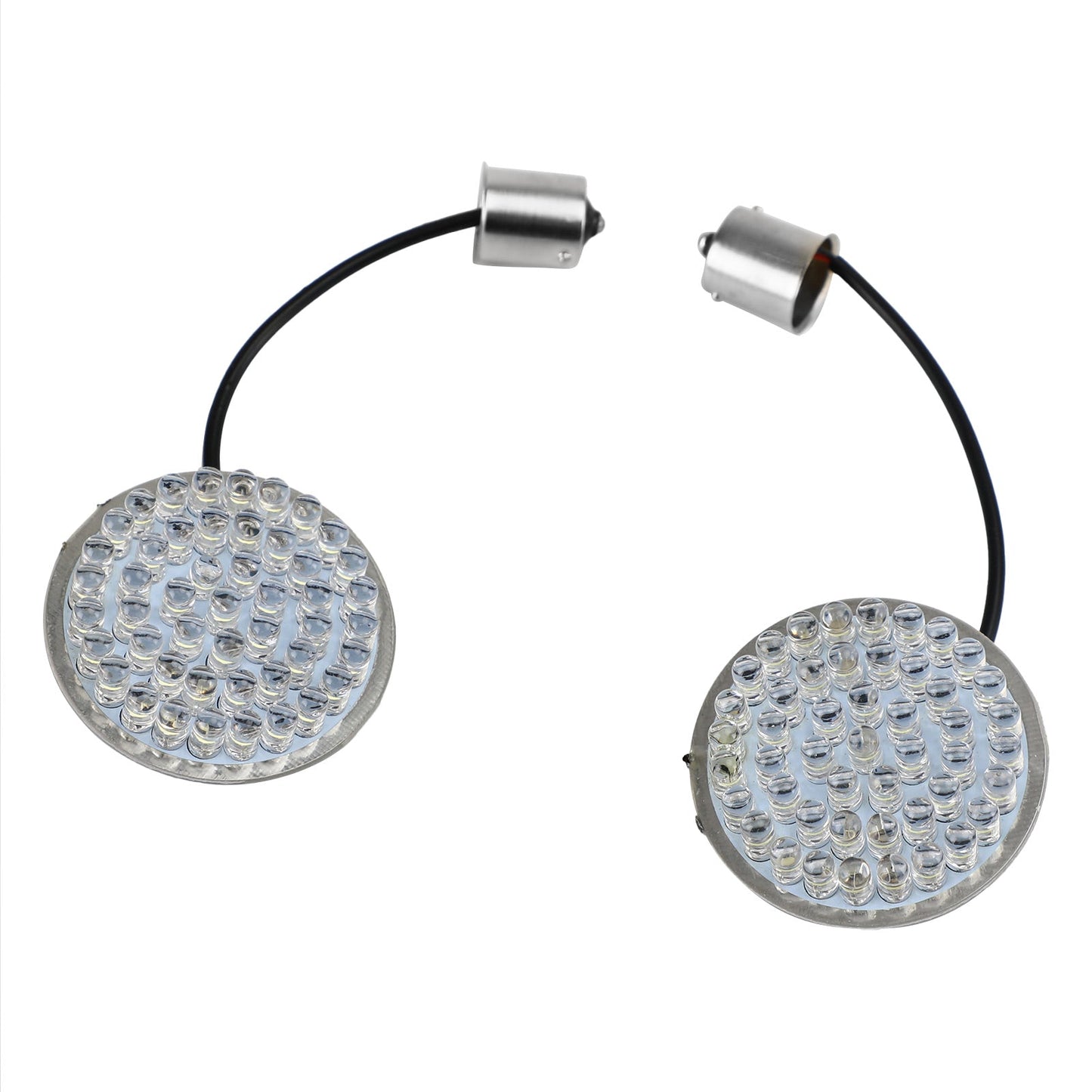 1156 Luci posteriori a LED per indicatori di direzione per Dyna Touring Street Road Glide 883 Generico