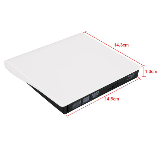 Masterizzatore disco esterno USB&Type-c 2 IN 1 + lettore BD CD DVD Masterizzatore lettore disco USB 3.0 adatto per laptop desktop/Mac/MacBook Pro/Air/Windows XP/7/8/10/11 Mac OS