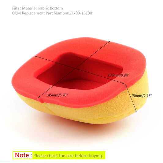 Detergente filtro aspirazione aria per Suzuki DR250R 98-00 DR-Z250 01-09 13780-13E00 generico