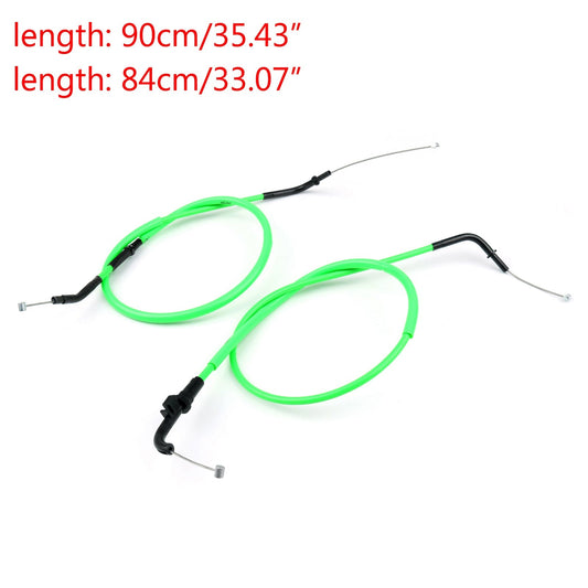 Cavo acceleratore Push/Pull Filo Linea Gas Per Kawasaki Z800 2013-2016 2015 Generico