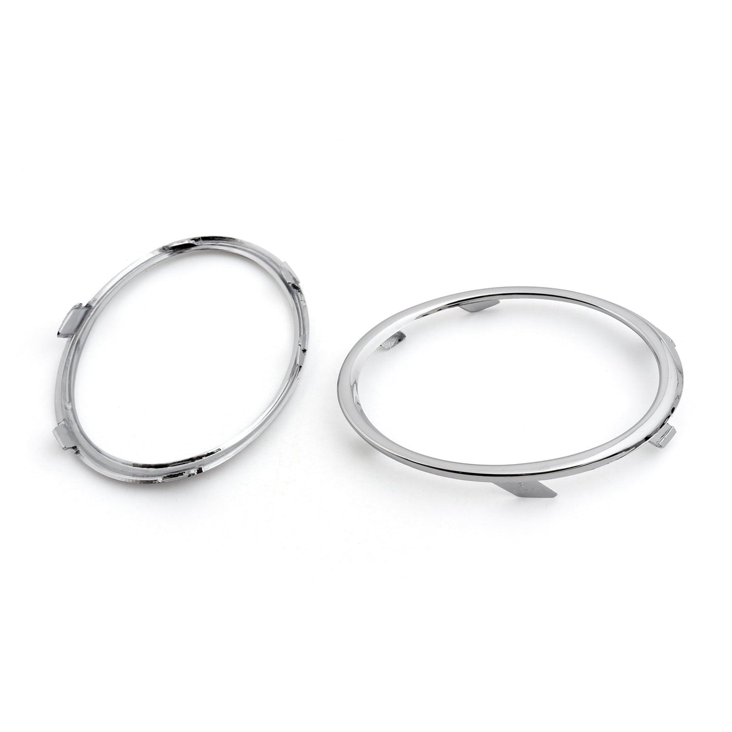 Coppia Chrome Anteriore Fendinebbia Luce Copertura Trim Decorare Cornice Per Audi B8 A4 09-12 Generico