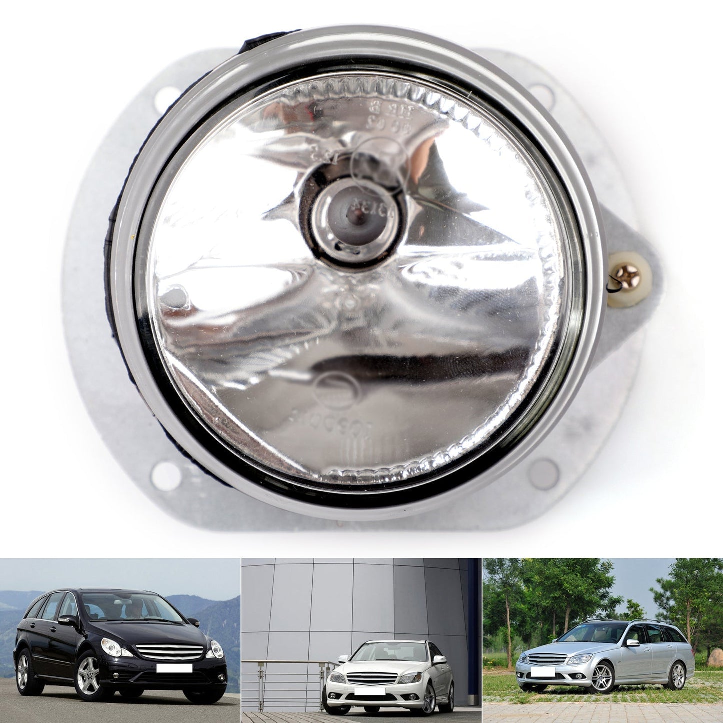 Fendinebbia anteriore sinistro/destro lampada con lampadine per 2008-2010 Benz C300 C63 AMG C350 generico