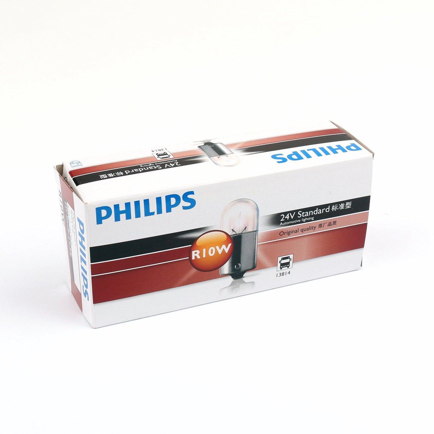 10 PZ Genuino PHILIPS 13814 24 V 10 W R10W BA15s Standard Singaling Lampadine Generico