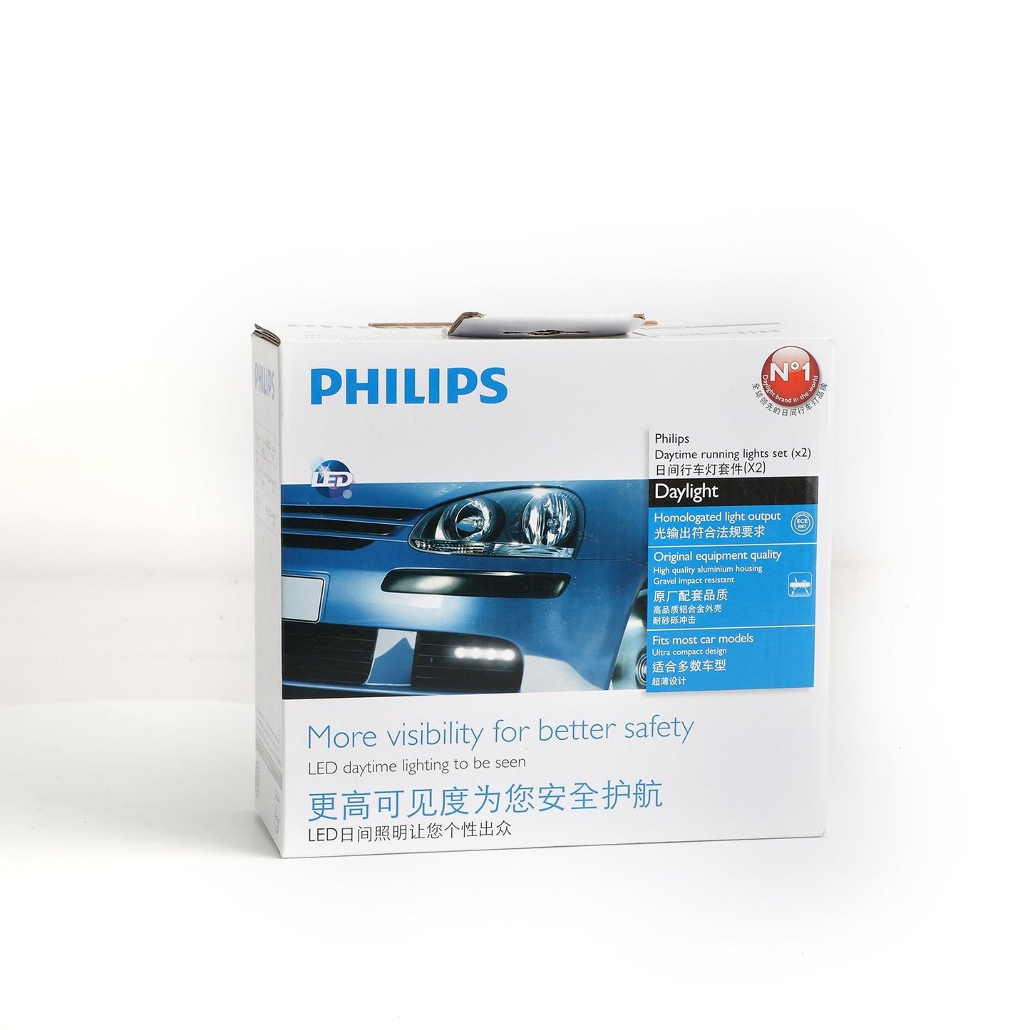 PHILIPS Set di luci di marcia diurna a LED con emissione luminosa omologata, parte # 12820