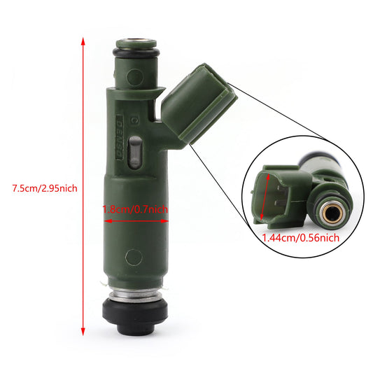 1/4 pcs Iniettori di Carburante fit Toyota Chevy Prizm Matrix Corolla 1.8L 23250-22040 Generico