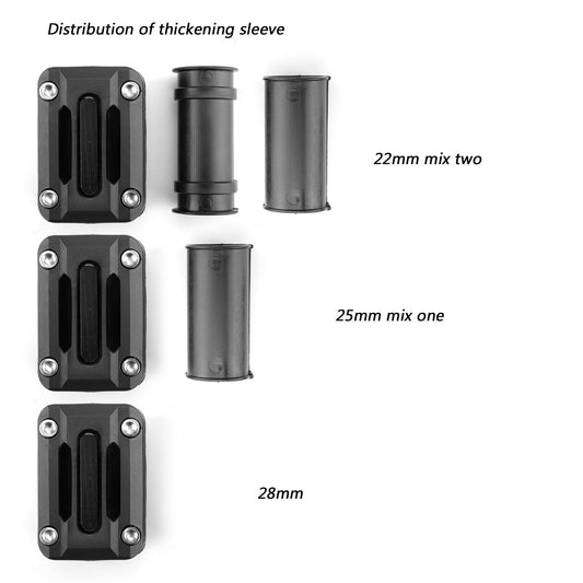 22mm 25mm Protezioni per barre di protezione della barra del telaio del motore del motociclo