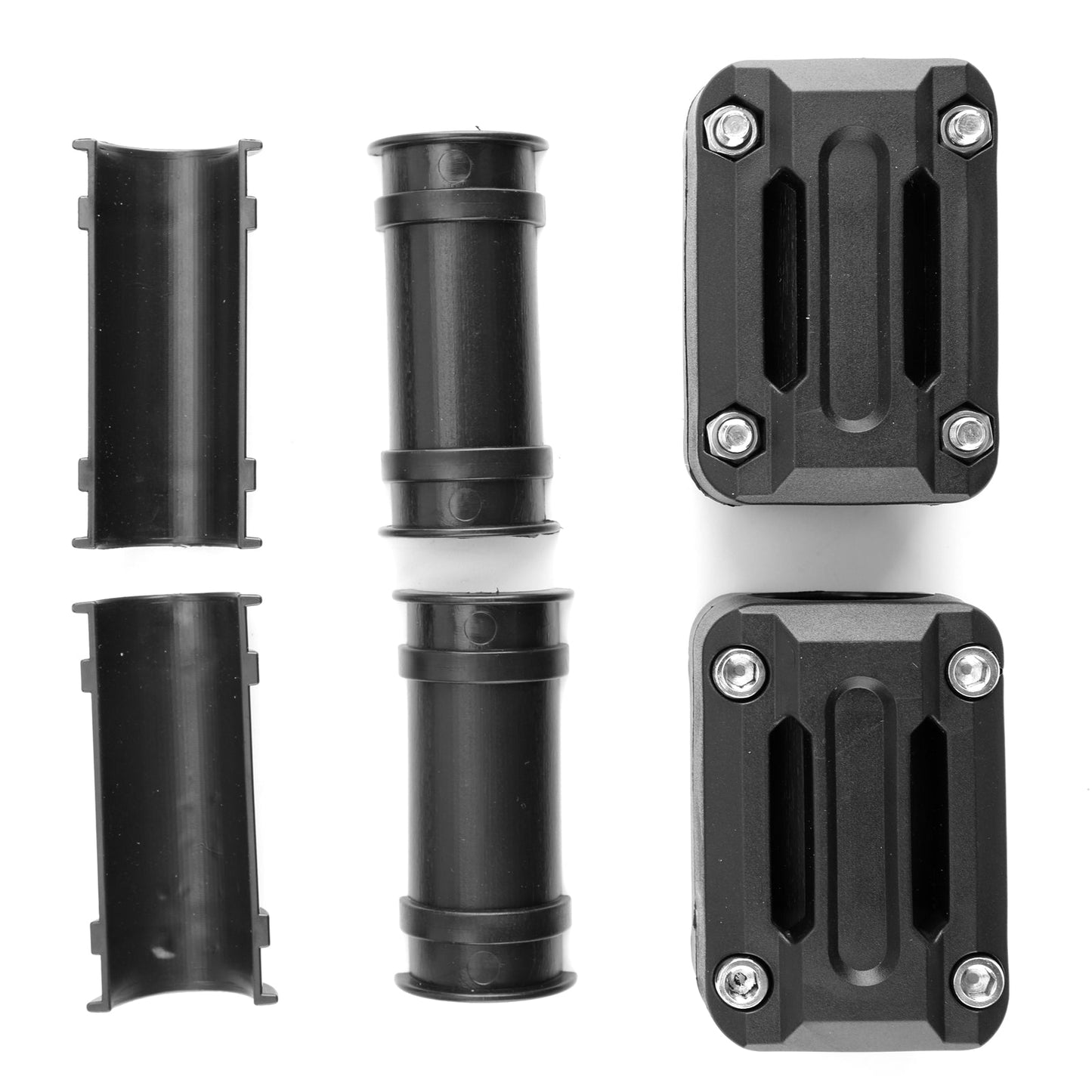 22mm 25mm Protezioni per barre di protezione della barra del telaio del motore del motociclo