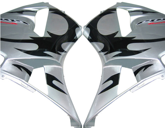 Carene 2003-2004 Honda CBR 600 RR Silver & Black Tribal Tatoo Generico