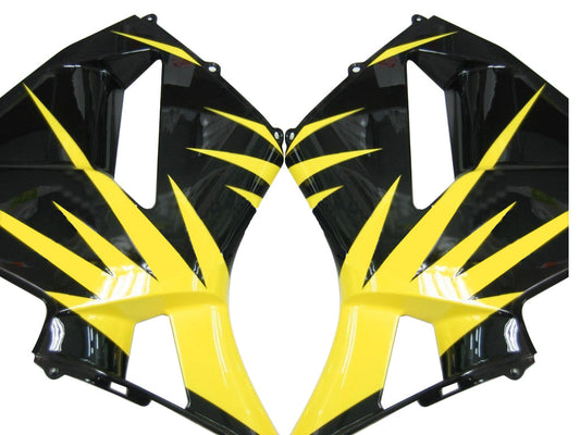 Carene 2005-2006 Honda CBR 600 RR Nero & Giallo Tribal Generic
