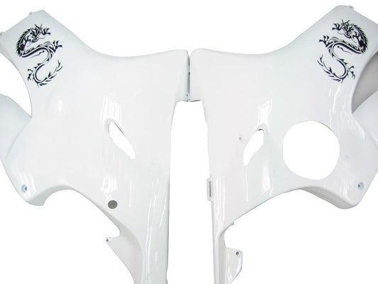 Carene 2004-2007 Honda CBR 600 F4i White & Chinese Dragon Racing Generico