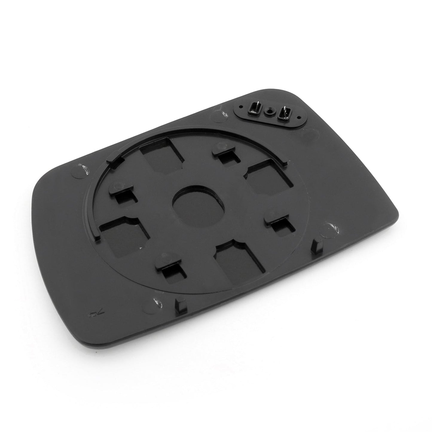 Coppia vetro specchietto retrovisore riscaldato e piastra di supporto per BMW X5 E53 2000-2006 trasparente generico