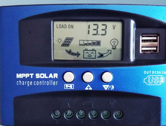 12V/24V MPPT PWM Regolatore di carica solare Caricabatterie al litio Lifepo4 al piombo