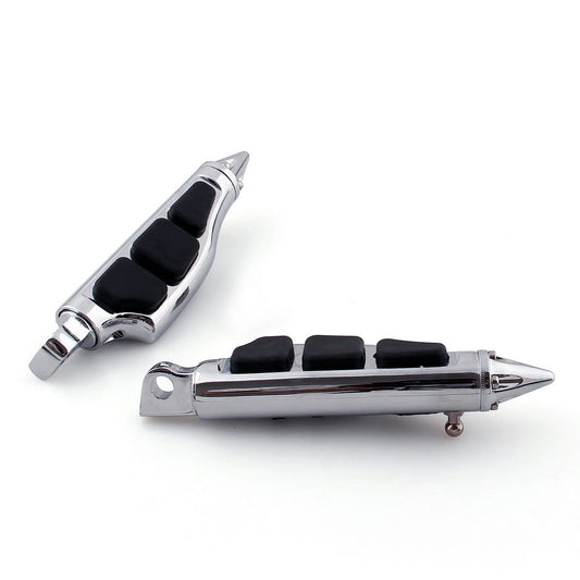 4475 Stiletto Pegs Pedane Per Harley Softail Sportster Dyna Glide Fat Boy Generico
