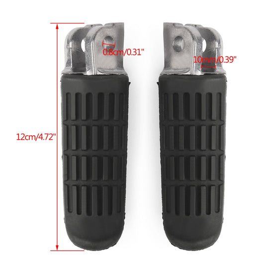 Pedane poggiapiedi anteriori per Honda VT250 MC20 CB 400 500 600F 750F 1000F CBR Generico