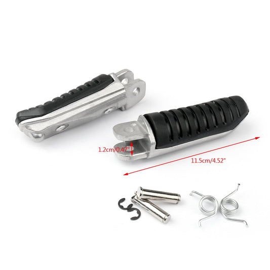 Pedali poggiapiedi anteriori Pedane per Suzuki GSXR600 GSX-R GSX 750 1000 GSF600 Generico