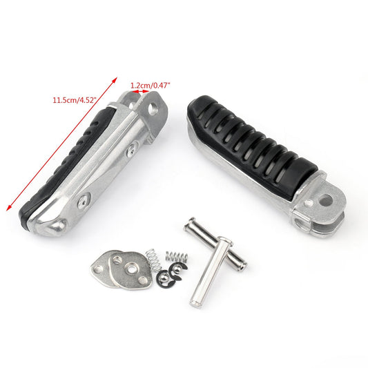 Poggiapiedi posteriore Pedali Pedane Per Suzuki GSXR600 GSX-R GSX 750 1000 GSF600 Generico