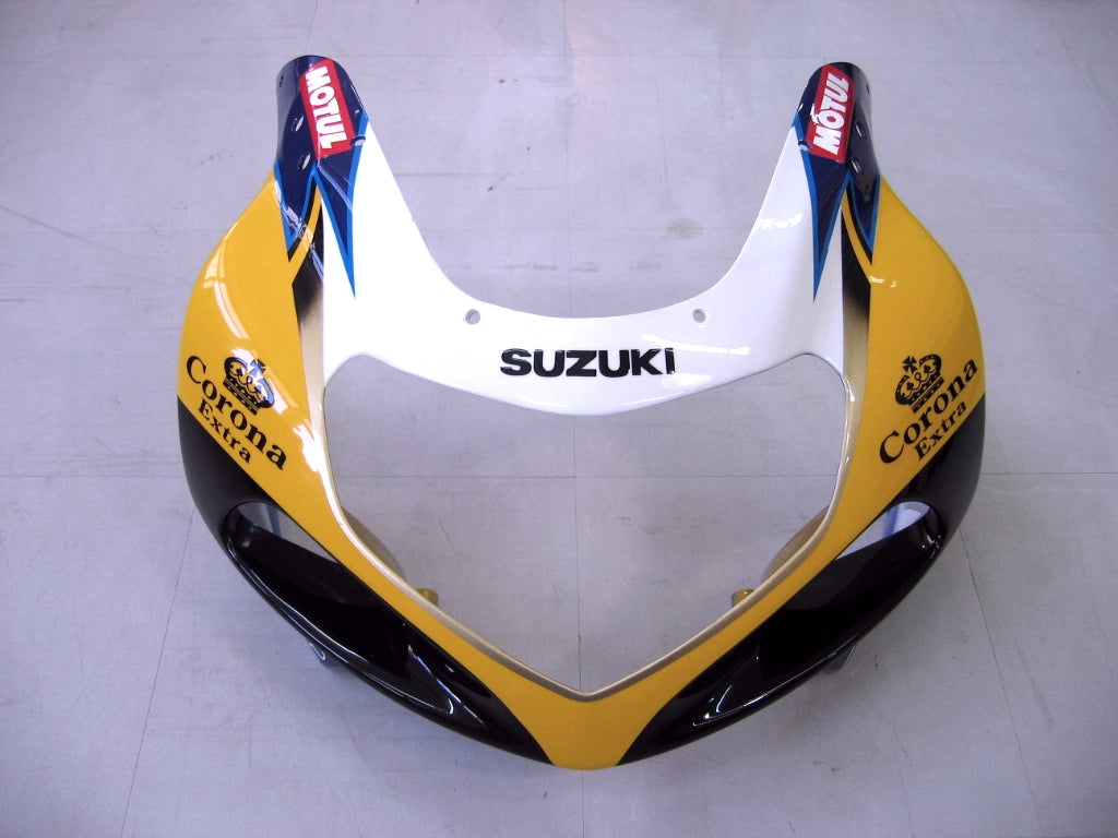 Carene 2000-2002 Suzuki GSXR 1000 Giallo & Blu Corona GSXR Racing Generico