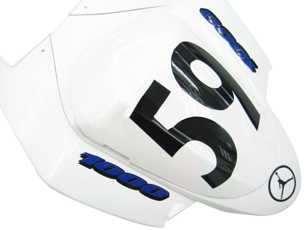 Carene 2005-2006 Suzuki GSXR 1000 Bianco & Blu Jordan Generic