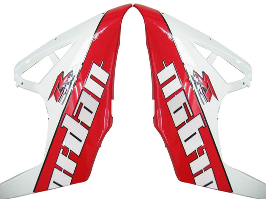 Carene 2005-2006 Suzuki GSXR 1000 Bianco & Rosso Jordan Racing Generico