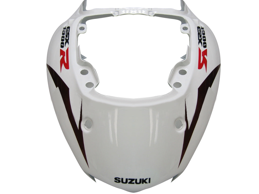 Carene 1999-2007 Suzuki GSX1300 Hayabusa White & Silver Hayabusa Generico
