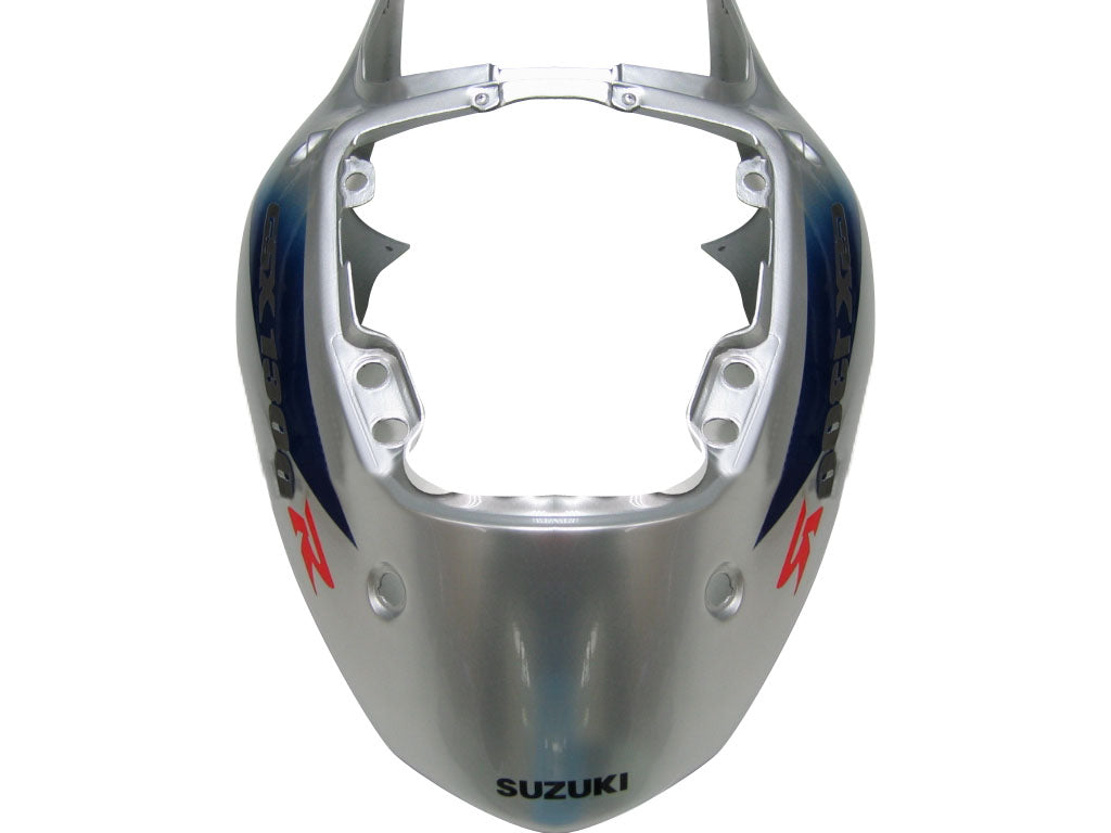 Carene 1999-2007 Suzuki GSX1300 Hayabusa Argento e Blu Hayabusa Racing Generico