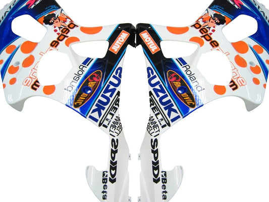 Amotopart Cladding Suzuki GSXR 600 2001-2003 Cladding GSXR RACING MULTI-COLOR PEPER