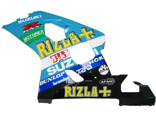 Carene 2004-2005 Suzuki GSXR 600 750 Blu Rizla Suzuki GSXR Racing Generico