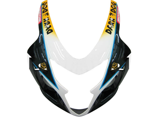 Carene 2004-2005 Suzuki GSXR 600 750 Bianco Blu Brux GSXR Generico